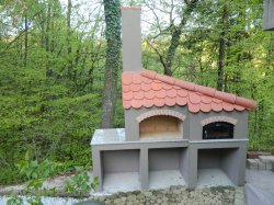 kamin letna kuhinja - žar 8