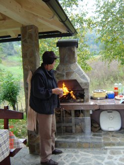 kamin letna kuhinja - žar 10